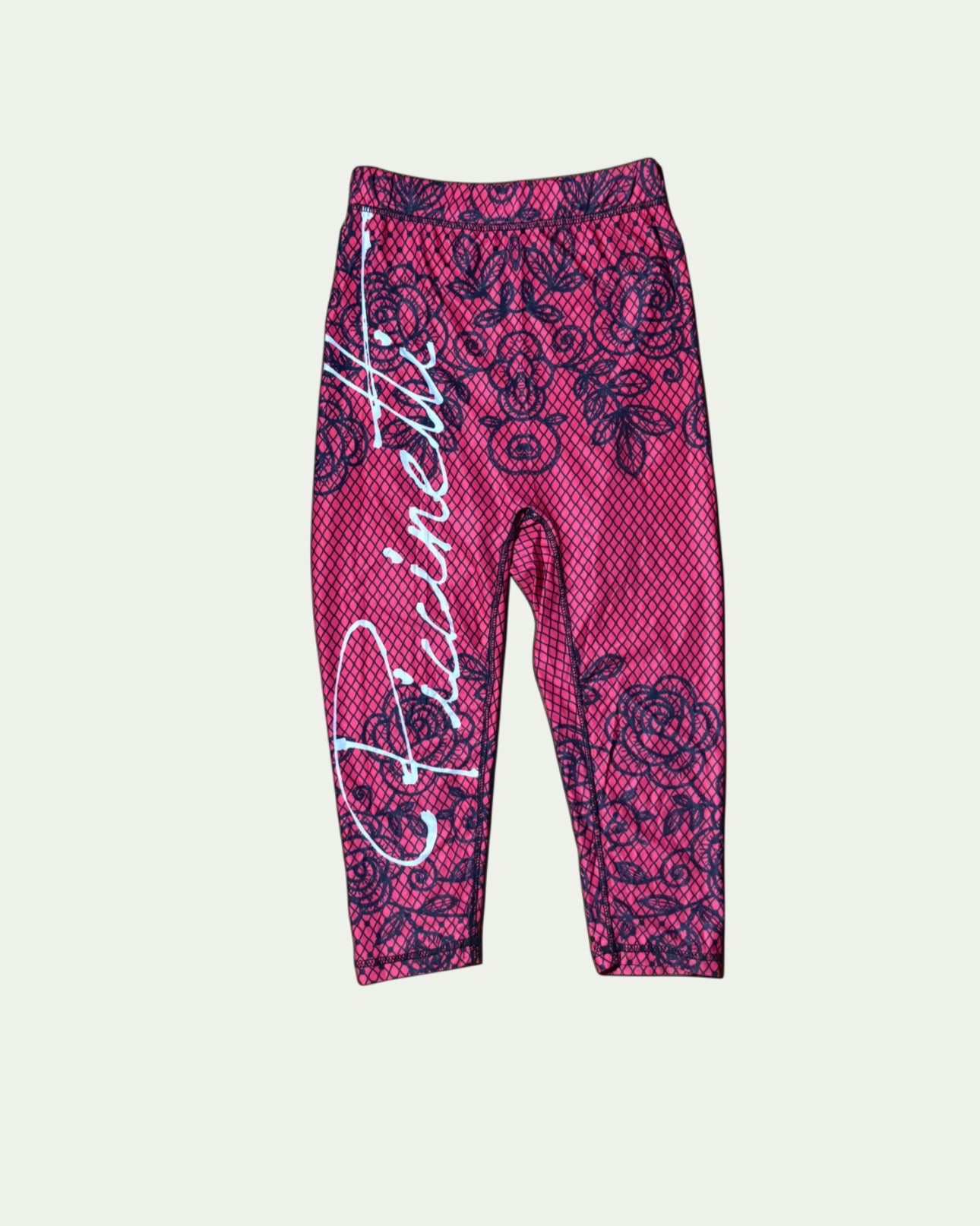 Hot Pink Lacey Capri